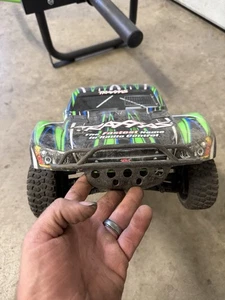 Traxxas Slash 4x4 "Ultimate" VXL Brushless RTR 4WD Short Course Truck (Green) - Picture 1 of 8