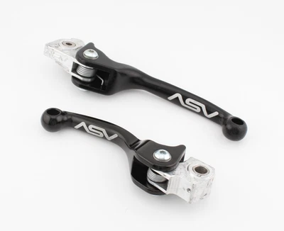 Palanca de freno y embrague ASV F2 para KTM HUSQVARNA GAS GAS BCF22303 - NEGRO REACONDICIONADO Foto 1 de 4