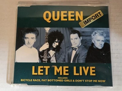 Queen CD Let Me Live Maxi Single - 4 Tracks UK Import Foto 1 de 3