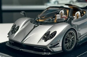 1:18 HH Pagani Zonda Liquid Silver - Limited Edition - Foto 1 di 10