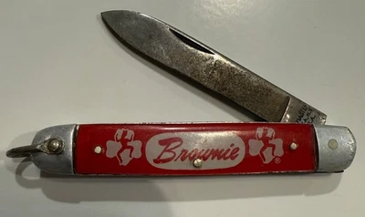 Navaja de bolsillo vintage Kutmaster Utica “Brownie” Foto 1 de 4