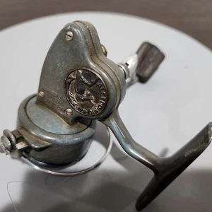 Carrete giratorio vintage Alcedo Micron Italia principios de los años 50 PATENTE MATE pierna doblada - Imagen 1 de 8