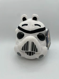 New Star Wars Angry Birds 8" Storm Trooper White Pig Plush 2012 Commonwealth - Picture 1 of 10