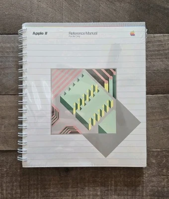 Manual de referencia Apple II de colección 1982 para Ile solo encuadernado en espiral - nuevo en plástico Foto 1 de 2