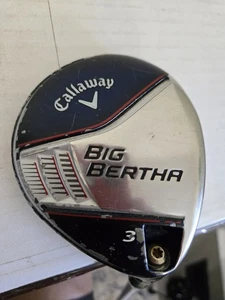 Callaway Big Bertha 3 Fairway Wood 15* Graphite Shaft RH 44.5" FREE SHIPPING - Picture 1 of 10