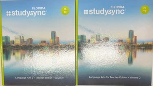Grade 8 Study Sync Florida Language Arts 3 Teacher Edition Set 2026 - Picture 1 of 1