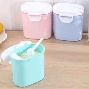 Milk Powder Box Infant Containers Travel Cereal and Airtight - Picture 1 of 11