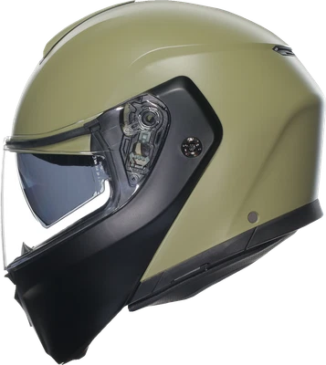 AGV Streetmodular Helmet - Mono - Matte Pastello Green/Black - Medium - Image 1 of 4