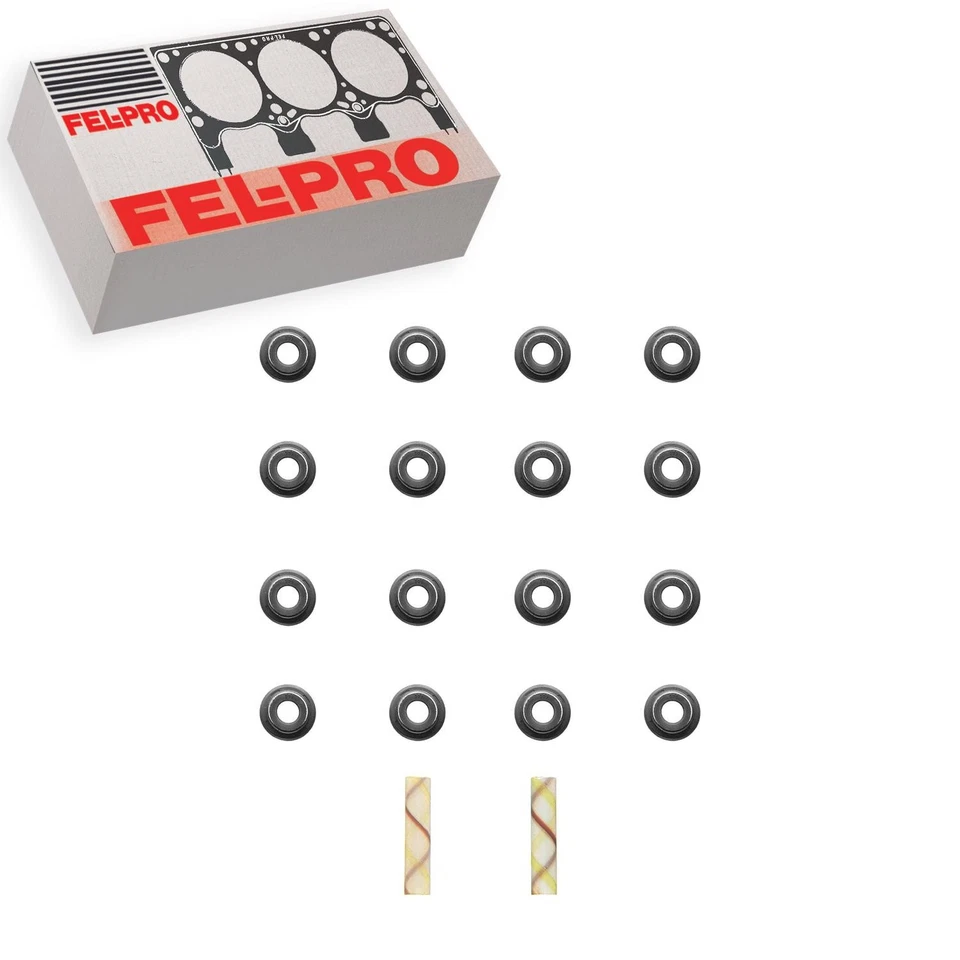 Juego de juntas de aceite de vástago de válvula de motor Fel-Pro admisión y escape para 00-04 Kia Spectra Foto 1 de 1