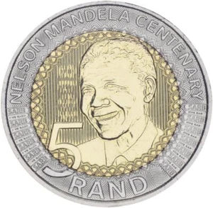 Sudafrica 5 rand 2018 Nelson Mandela UNC - Foto 1 di 2