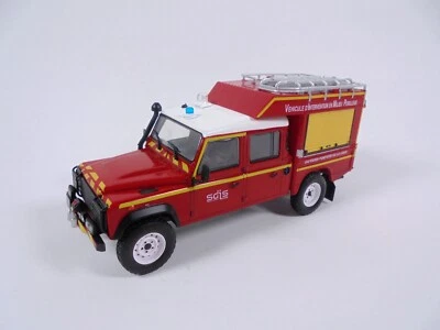 Véhicule de Pompiers Land Rover Defender 130 - 1:43 Hachette Camion CPL03 - Photo 1/4