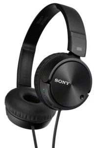 Sony MDR-ZX110 Stereo Headphones Loud and Clear Sound Quality-Black (NEW SEALED) - Picture 1 of 5