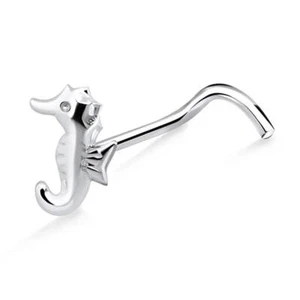 Stud de nez argent Hippocampe - Imagen 1 de 1