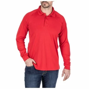 5.11 Tactical Men's Performance Long Sleeve Polo, 100% Polyester, Style 72049 - Picture 1 of 19