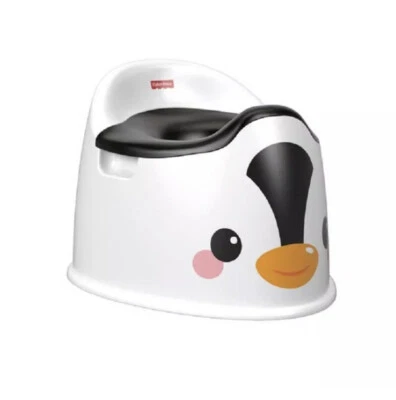 Orinal de inodoro Fisher Price Penguin con cubo extraíble Foto 1 de 2