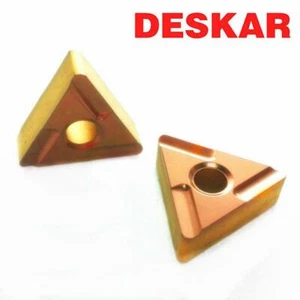 10pcs DESKAR TNMG160404L/160404R LF9011/18 Coated Turning Inserts For Steel - Picture 1 of 3