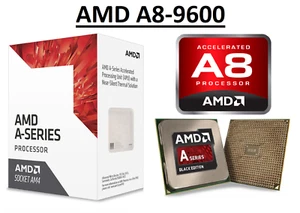 AMD A8-9600 Quad Core ''Bristol Ridge'' Processor 3.1 - 3.4 GHz, FM2, 65W CPU - Picture 1 of 4