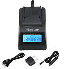 Kastar Battery LCD Fast Charger for Sony NP-FW50 TRW ILCE-7M2 Alpha 7 II a7 II