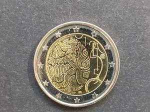 FINNLAND 2010, 2 Euro Sondermünze FINNISCHE WÄHRUNG, unz. - Bild 1 von 2