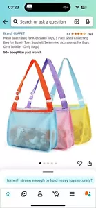 Mesh Kids Beach Bags (3 pack) - Picture 1 of 5