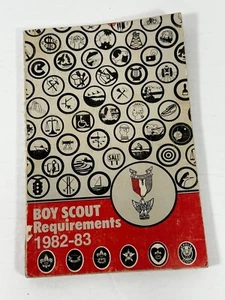 VINTAGE BOYS SCOUT OF AMERICA BOY SCOUT REQUIREMENT 1982-83 - Picture 1 of 3