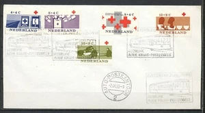 AUTO-POSTKANTOOR.2.-2.IX.63 ROTTERDAM GEBRUIKT RODE KRUISZEGELS op SERIE Kr704 - Imagen 1 de 1