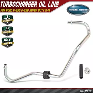 Turbocharger Oil Supply Line for Ford F-250 F-350 Super Duty 2011-2014 V8 6.7L - Foto 1 di 9