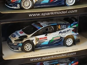 1x Spark FORD FIESTA Wrc Plus LAPPI Rally TURKEY 2020 -1:43 RARE - Foto 1 di 8