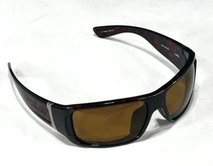 Switch LYCAN Polarized Sunglasses, Fire Tortoise Frame, Amber Lens, NICE Cond! - Picture 1 of 8