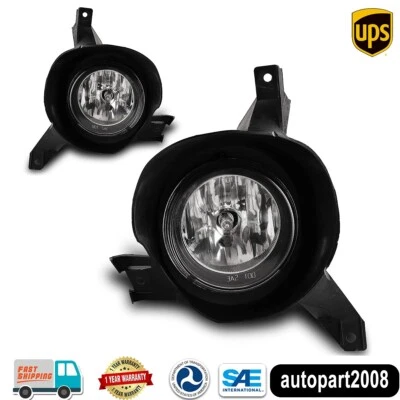 Pair Fog Lights for 2001-2005 Ford Explorer Sport Trac Driving Front Bumper Lamp - Image 1 of 4