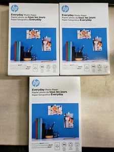 LOT OF 2 - HP Everyday Glossy Photo Paper - CR759A  - Picture 1 of 3