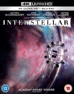 Interstellar (4K UHD Blu-ray) Anne Hathaway Bill Irwin Ellen Burstyn Wes Bentley - Picture 1 of 2