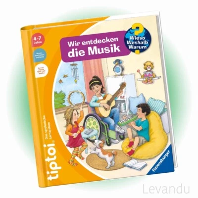 RAVENSBURGER tiptoi® Buch - Wieso? Weshalb? Warum? - Wir entdecken die Musik - Bild 1 von 4