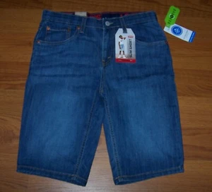 Size 16 Slim 26 Boys Levi Strauss & Co. Slim Jean Shorts 511 Levi's - Picture 1 of 4
