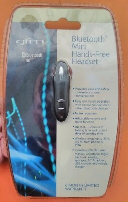 Bluetooth мини руки - бесплатная гарнитура _беспроводной диапазон до 33 футов. - Изображение 1 из 2