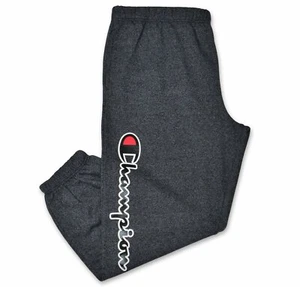 Champion Retro Mens Big and Tall Retro Script Logo Sweatpant - Picture 1 of 15