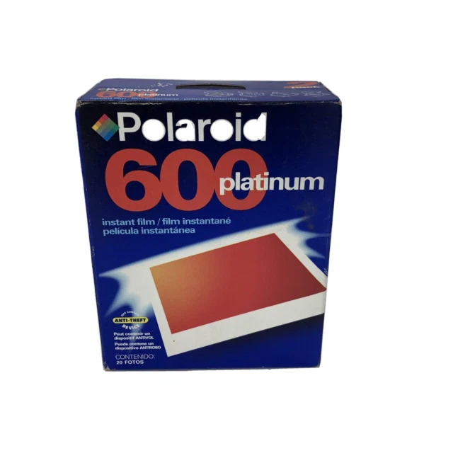 Polaroid 600 Instant Film, 20 Sheets - 623965 (2 Pack)
