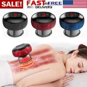 Smart Electric Cupping Massage Suction Vacuum Scraping Therapy Machine USB Plug - Picture 1 of 21