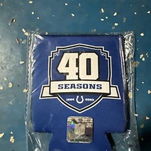NFL Indianapolis 40 Seasons Indianapolis COLTS can koozie LIMTED EDITION Bud - Picture 1 of 2