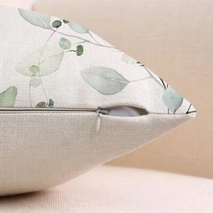 Outdoor Waterproof Throw Pillow Covers 18X18 Inch Set of 2 Spring Sage Green ... - Picture 1 of 1