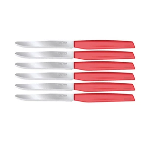 set 6 Coltelli Pedrini KNIVES active coltello da tavola lama in acciaio - Imagen 1 de 6