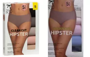 Black Bow Ladies’ Clean Cut Hipster 4 or 5 or 6 pack - Picture 1 of 23