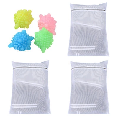 3 шт. сетчатые сумки для стирки белья рубашки свитера на молнии сумка для путешествий хранения - Изображение 1 из 3