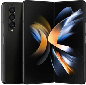 Samsung Galaxy Z Fold4 5G, 256GB (AT&T ONLY) SM-F936U Black - FAIR - Afbeelding 1 van 6