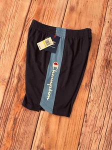 NWT Champion blue & navy boys athletic shorts Size M - Picture 1 of 4