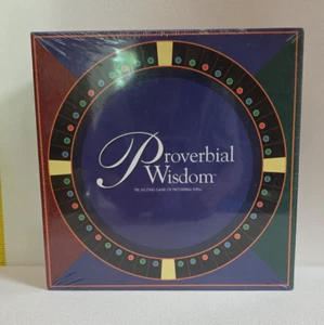 Proverbial Wisdom Game The Exciting Game of Proverbial Fun New Sealed 500+ USA - Picture 1 of 7