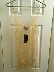 NEW SPARKLING BEADED BABY DOLL (Gold) Medium - Imagen 1 de 3