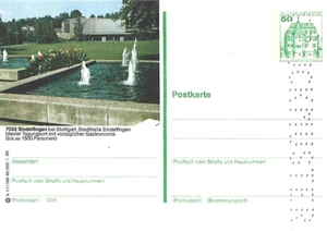 P 130 Picture Postcard Print Sample 50 Pfennig B&S Sindelfingen H11/166 - Picture 1 of 1