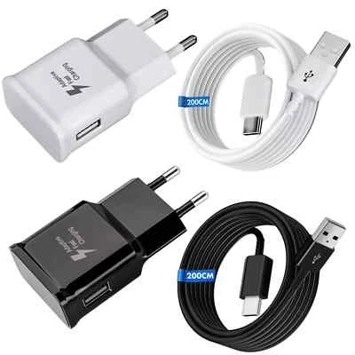 Schnell Ladegerät USB C Ladekabel für Original Samsung Galaxy Huawei Xiaomi NEU - Bild 1 von 4