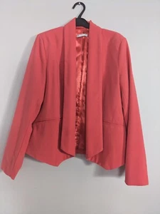 Target Jacket Size 14 Office Wear Coral - Picture 1 of 4